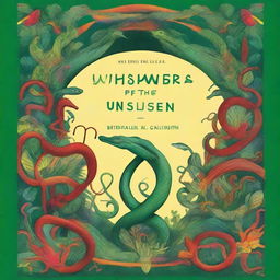 A book cover for a fantasy short story collection titled 'Whispers of the Unseen' by Z