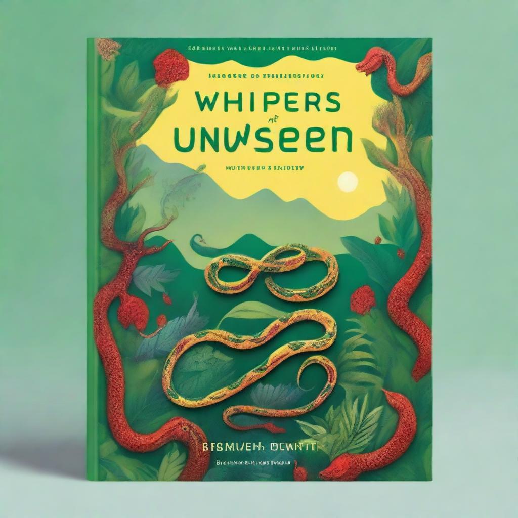 A book cover for a fantasy short story collection titled 'Whispers of the Unseen' by Z