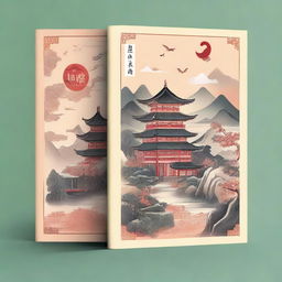 Create a book cover inspired by the novel '诸天神话传'