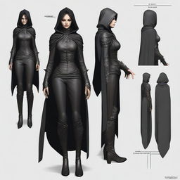 Mas, a changeling rogue adept in the art of deception, conceals her true nature behind the guise of a human woman
