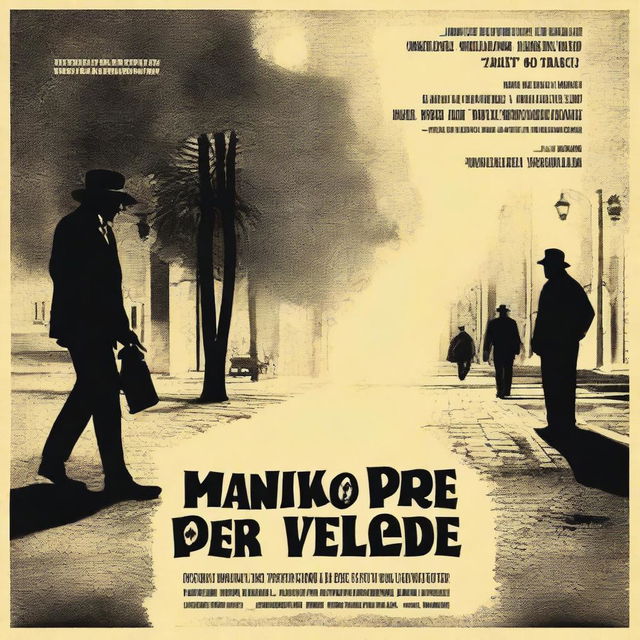 Create a movie poster for the film titled "Mañana puede ser verdad" directed by Narciso Ibañez Serrador