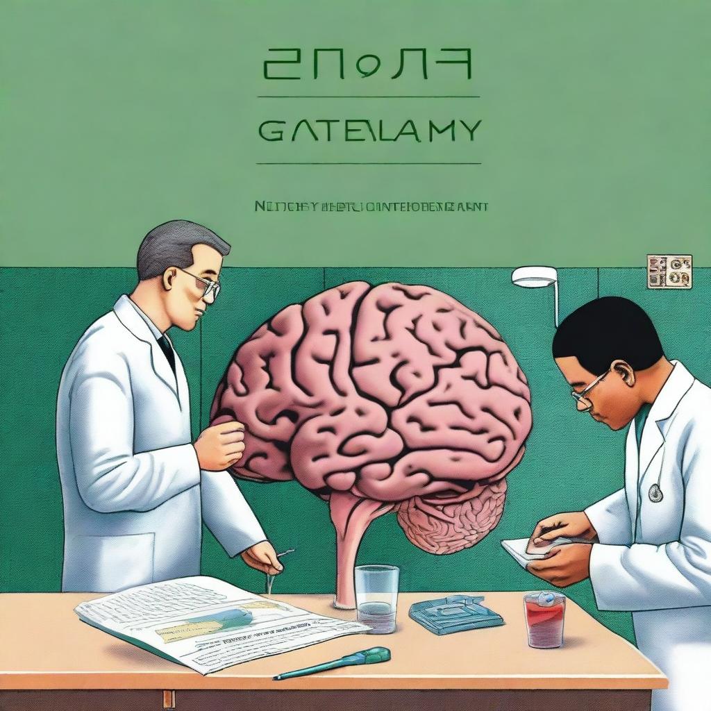 A human brain being studied by CIA scientists