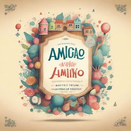 Design typography for 'Memorias de un amigo imaginario'