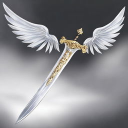 An anime-style fantasy image of the legendary sword Bellaluz