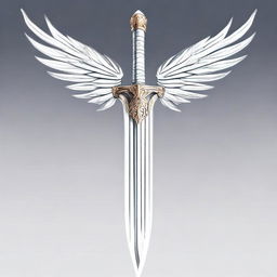 An anime-style fantasy image of a legendary sword named 'Bellaluz'