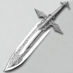 A fantasy anime-style image of the legendary long sword 'Bellaluz