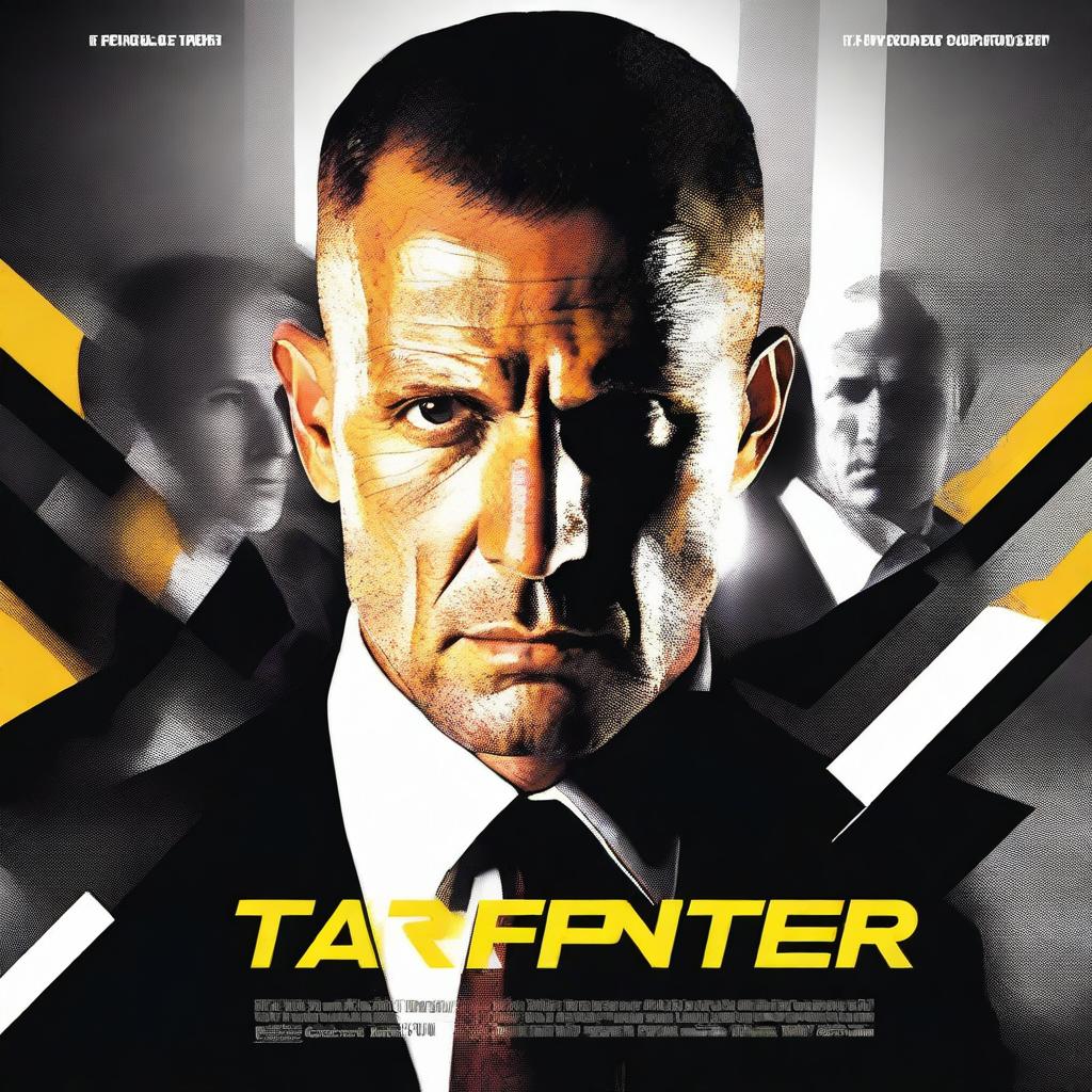 Create a movie poster similar to 'The Transporter' featuring the user's face