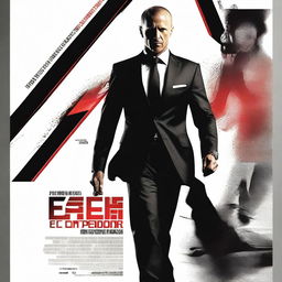 Create a movie poster similar to 'The Transporter' featuring the user's face