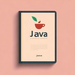 Create a simple ebook cover for an open-source project called 'Java Guide'