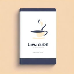 Create a simple ebook cover for an open-source project called 'Java Guide'