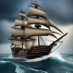 Create an image of the Buccaneers of the Black Sea