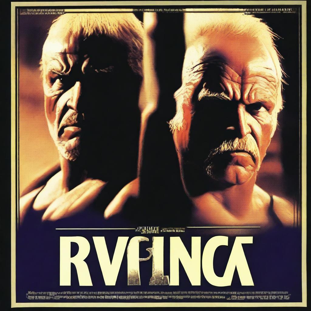 A dramatic movie poster design from 1997 featuring Sting and Hulk Hogan as the central figures