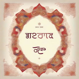 Create a book cover for 'सुरसागर' by सूरदास