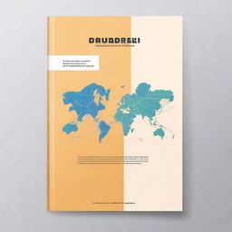 Design a professional cover page for an internship report in international trade