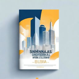 A book cover design for a book titled 'Estratégias Visionárias para o Sucesso Empresarial'