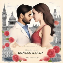 Create a book cover for a love and sex story titled 'Más Allá del Conocimiento