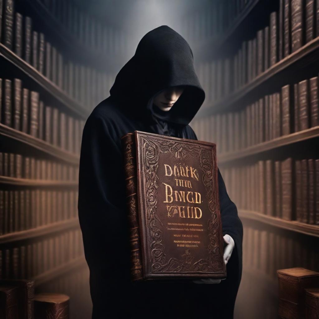 A dark romance story titled 'The Books That Bind Us'