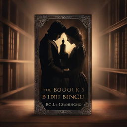 A dark romance story titled 'The Books That Bind Us'