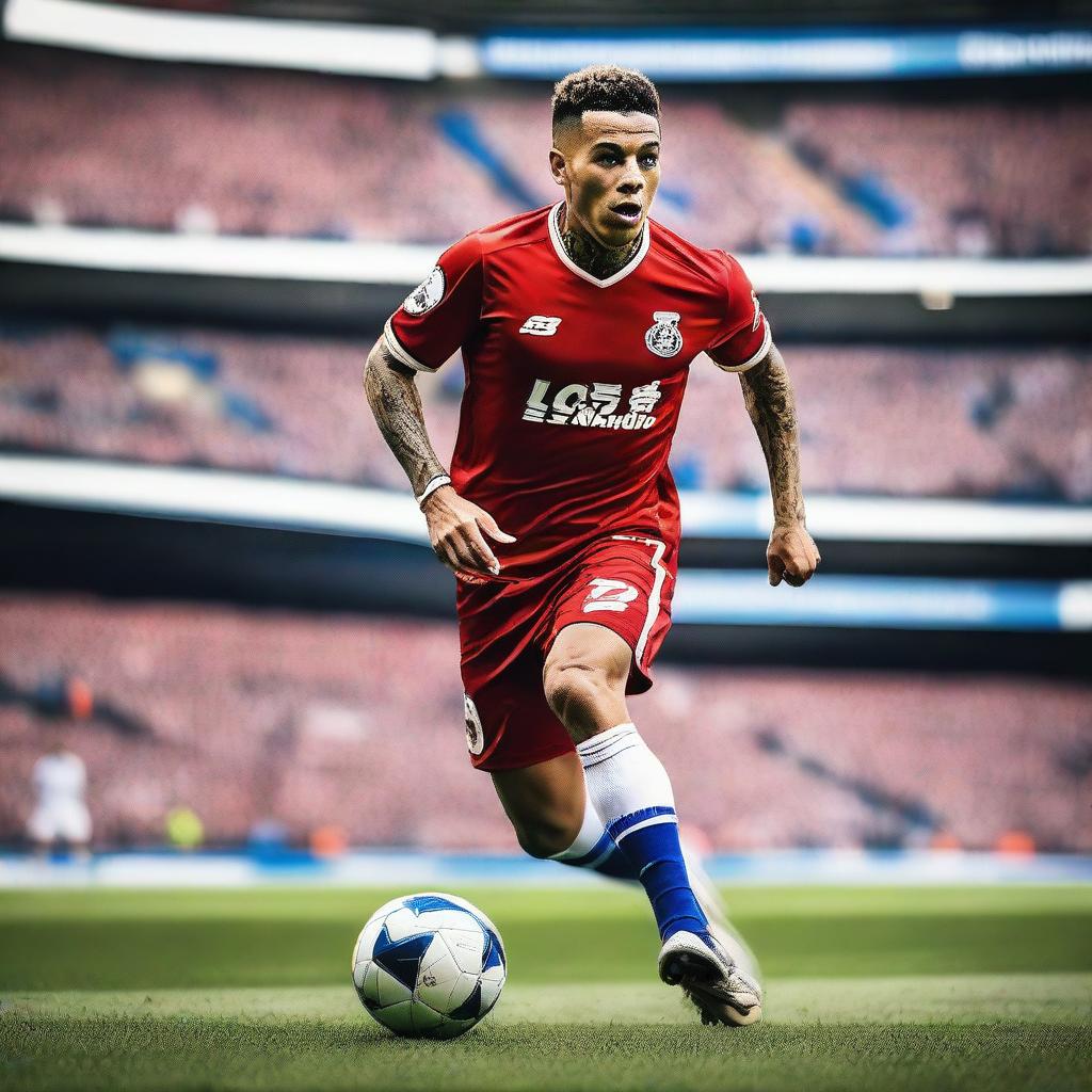 Create an image of James Tavernier, the professional footballer