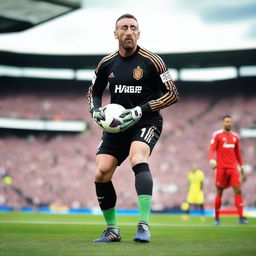 Create an image of Allan McGregor, the professional footballer and goalkeeper