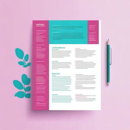 Create a vector image of a user manual with a simple background