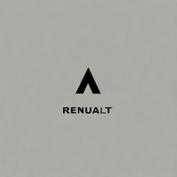 A detailed and high-resolution image of the Renault symbol, showcasing its sleek and modern design