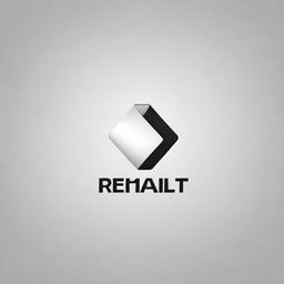 A detailed and high-resolution image of the Renault symbol, showcasing its sleek and modern design