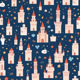 Create a Disney-themed notebook cover background