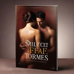 Create a book cover for an erotic novel titled 'Dulcet Tomes'