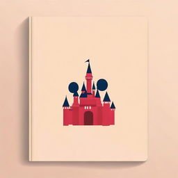 Create a very simple Disney-themed notebook cover background