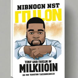 Create a book cover with the title 'Making My Fist Million By Jahvon S'