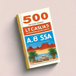 A realistic image of a paperback book with size and proportions typical for travel guides