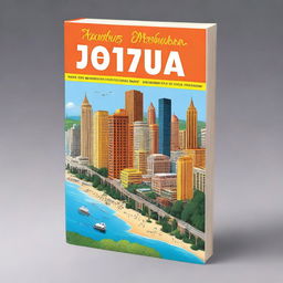 A realistic image of a paperback book with size and proportions typical for travel guides