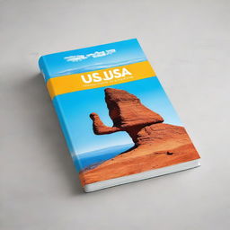 A realistic image of a paperback book with size and proportions typical for travel guides