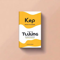 A clean and modern book cover design for a book titled 'Keep Talking' with the subtitle 'Aprenda Inglês sem Enrolação' by Sr Johnson