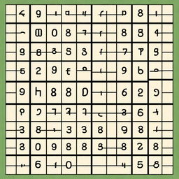 Create an image of a Sudoku puzzle grid