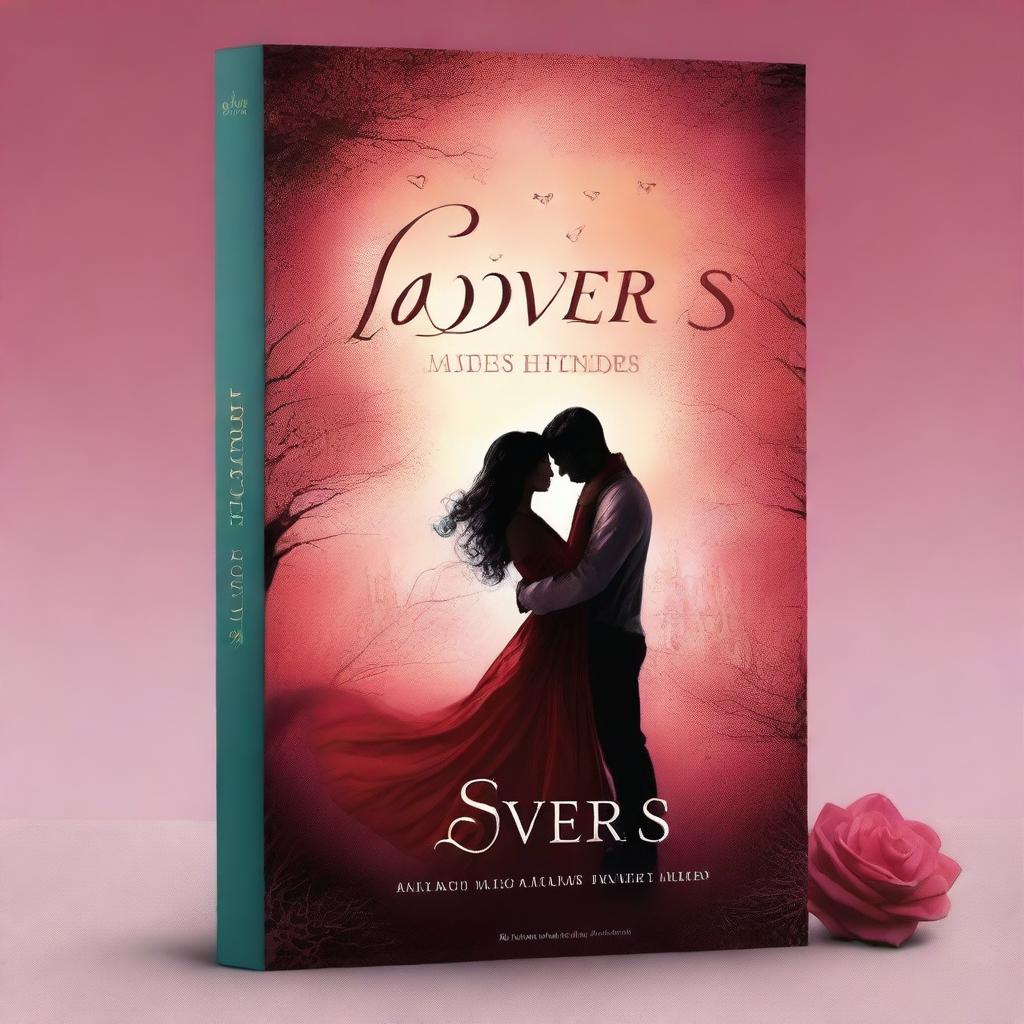 Create a book cover titled 'Lovers'