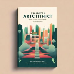 A book cover design for a novel titled 'The Visionary Architect' by Nurudeen Adewumi