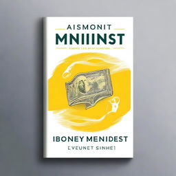 Create a book cover for a book titled 'A Money Mindset'