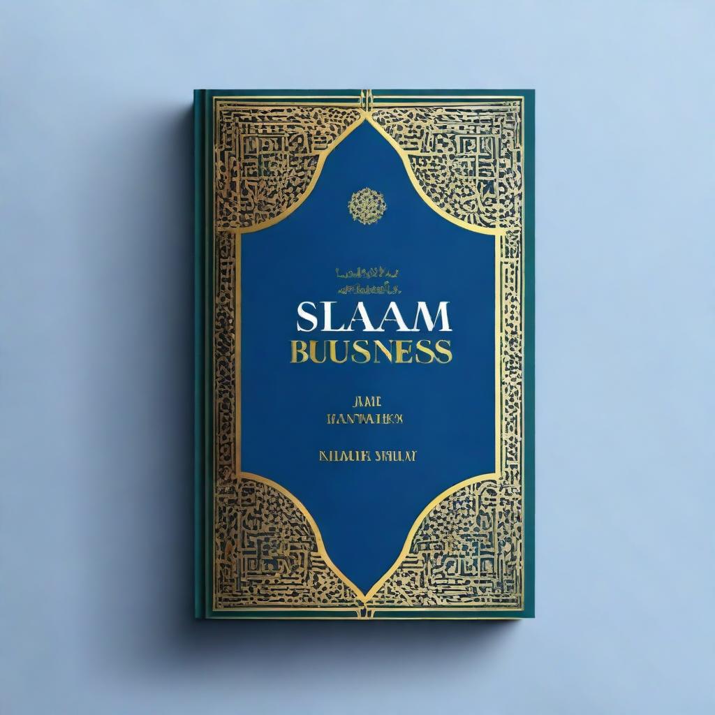 A book cover design for a book titled 'Islam and Business'