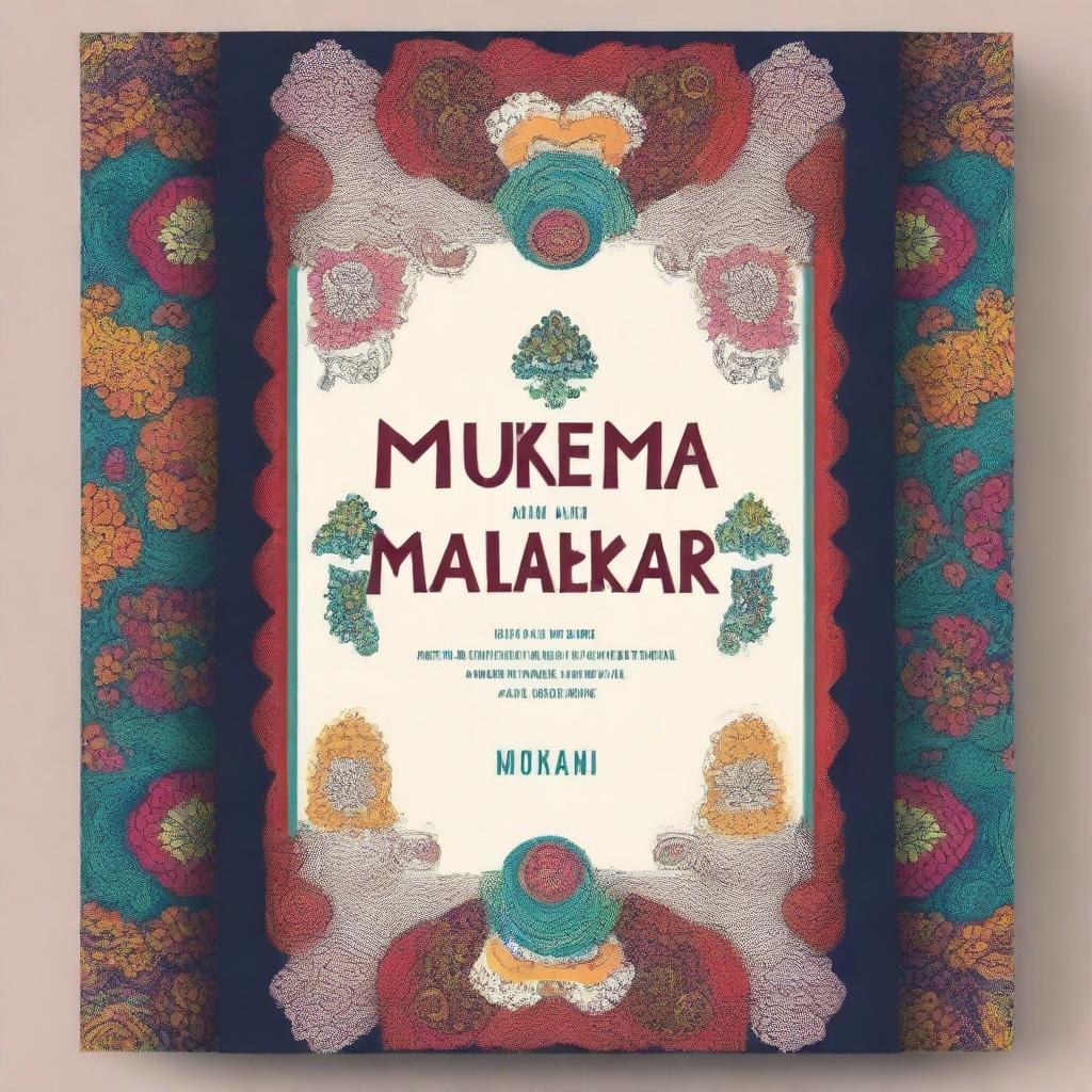 Create a book cover for a book titled 'Mukta Malakar'