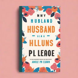 Create a modern book cover titled 'My Husband Knows a Place' by Melanie Pisano