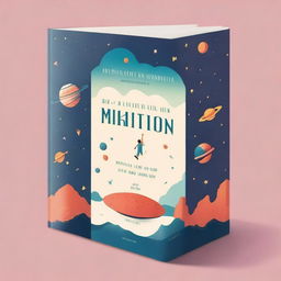 Create a captivating book cover about a story set in a world with no gravity