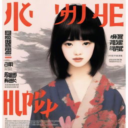 La portada presenta a un joven japonés de unos 24 años, con cabello oscuro y expresión decidida, rodeado de otros jóvenes determinados por la venganza