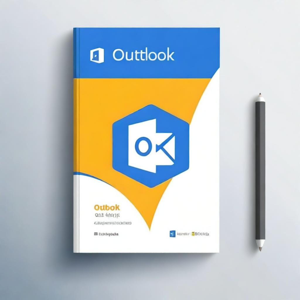 A book cover for a guide on Microsoft Outlook