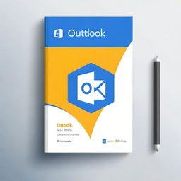 A book cover for a guide on Microsoft Outlook