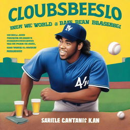 Create a book cover for 'Clubhouse Confessions: The Real World of Professional Baseball'