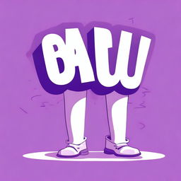 A cartoon-style image featuring a humorous depiction of a butt with the words 'Back That Pass Up' written behind it in bold, purple letters