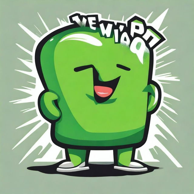 A cartoon-style image designed for a t-shirt featuring a green cartoon butt with the words 'Back That Pass Up' written in the background