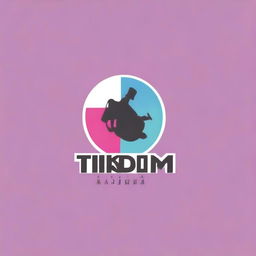 Design a logo for a TikTok channel called 'Drum Corps Fan'